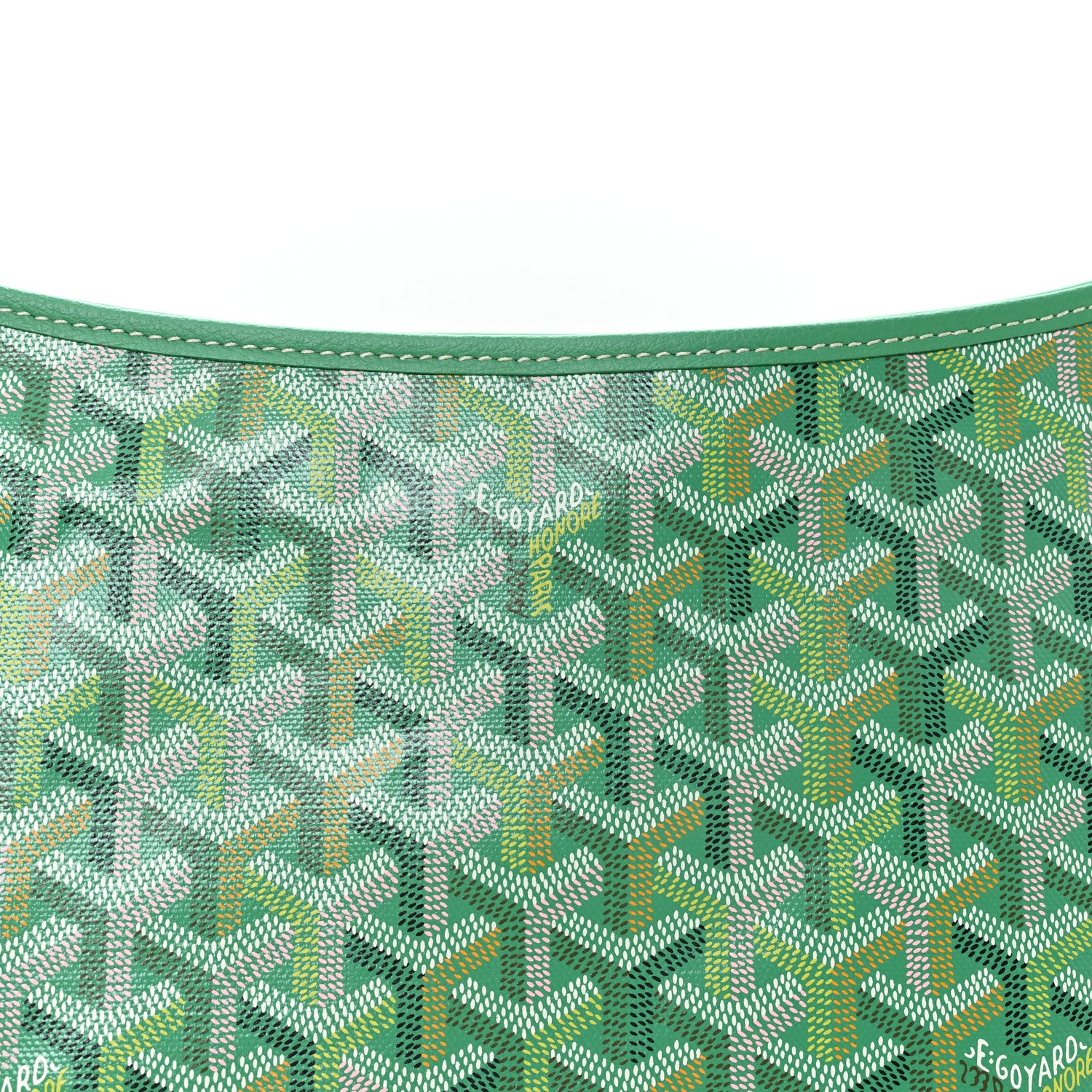 Goyard Goyardine Boheme Hobo Meadow Green 9 of 11