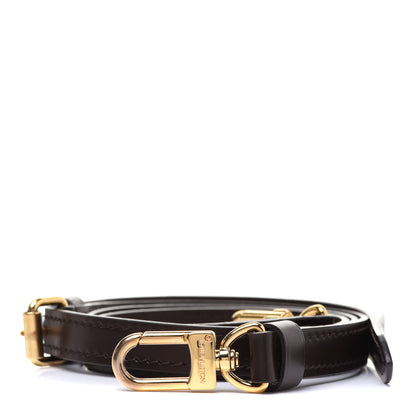 Louis Vuitton Calfskin 16mm Adjustable Shoulder Strap Brown 1 of 7