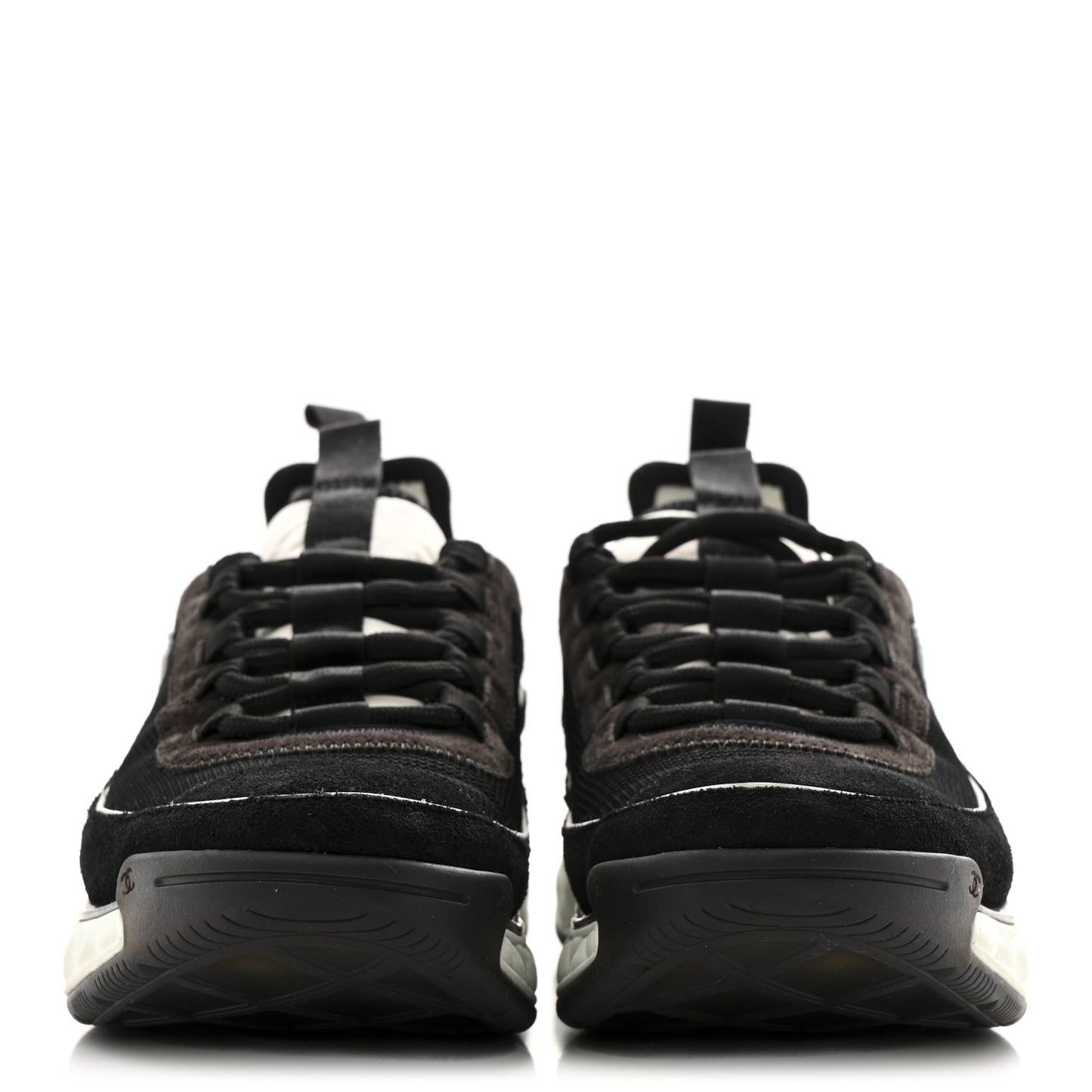 Fabric Suede CC Sneakers 40 Black Dark Grey
