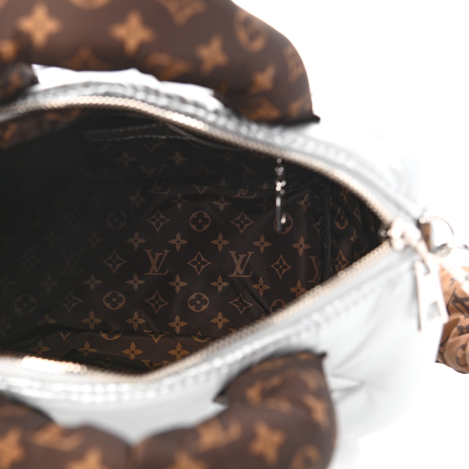 Louis Vuitton Econyl Mini Monogram Pillow Speedy Bandouliere 25 Silver 5 of 9