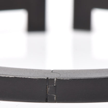 Tiffany Black-Coated Stainless Steel T Square Bracelet 6 of 8
