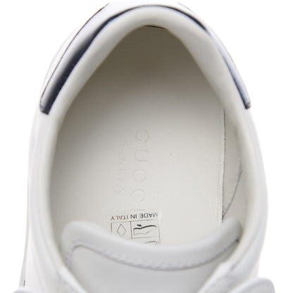 Gucci Calfskin Sequins Web Cat Womens Ace Sneakers 36 White 8 of 11