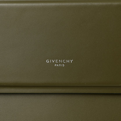 Givenchy Smooth Calfskin Small Horizon Satchel Khaki 6 of 10