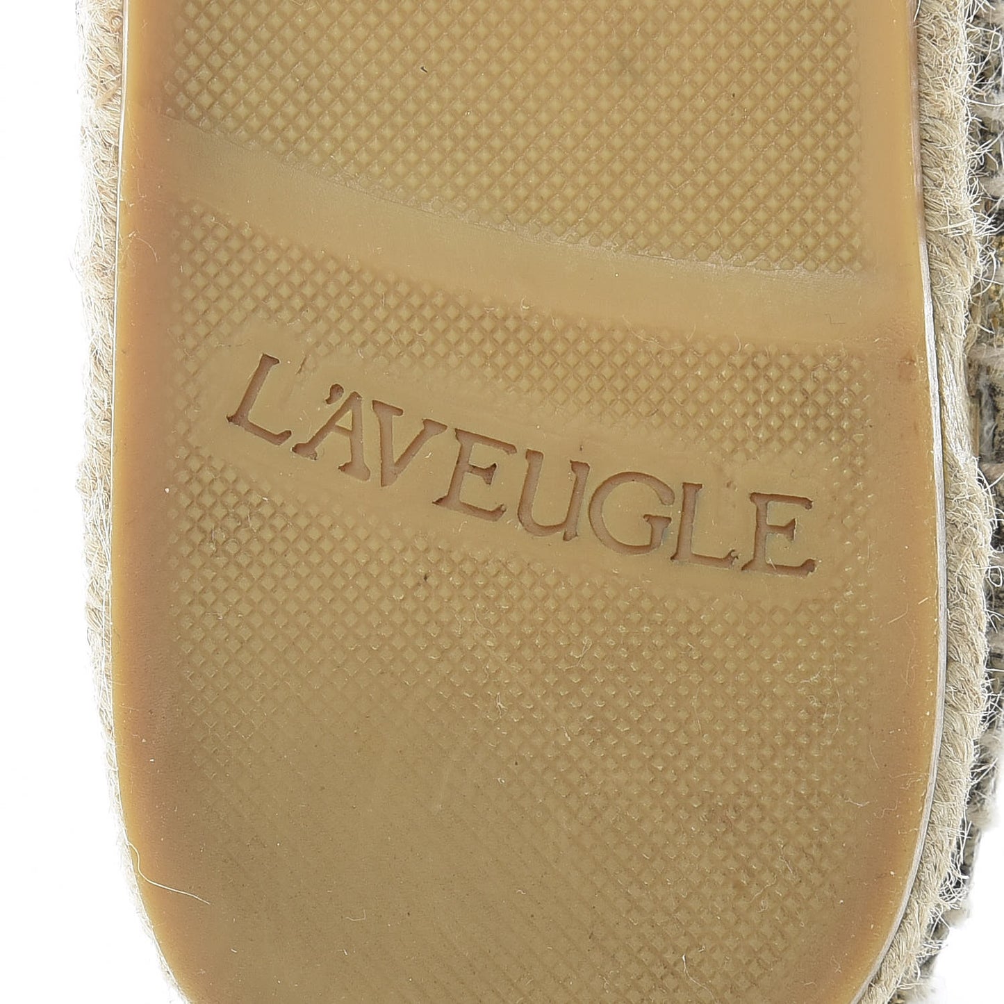 GG Supreme Monogram Bees Espadrille Flats 38 Beige Ebony Oro Black