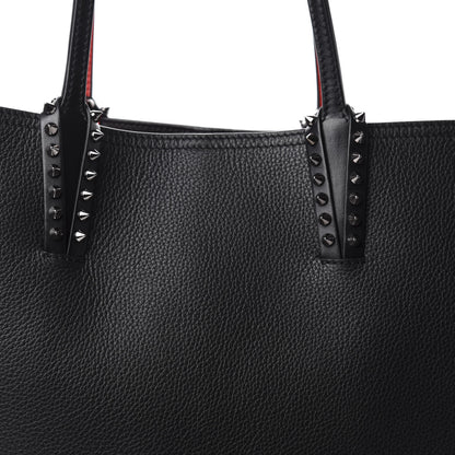 Christian Louboutin Calfskin Spikes East West Cabata Tote Black 10 of 10