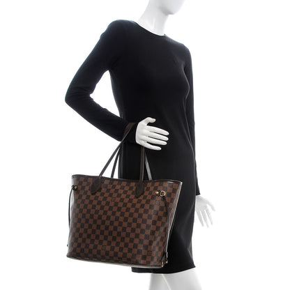 Louis Vuitton Damier Ebene Neverfull MM 2 of 18