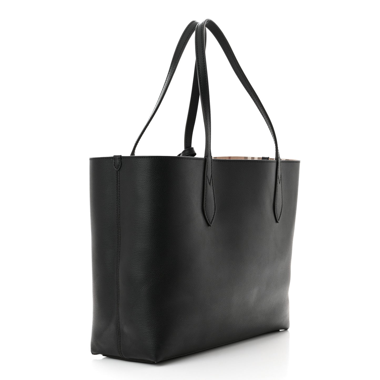 Haymarket Check Medium Reversible Tote Black