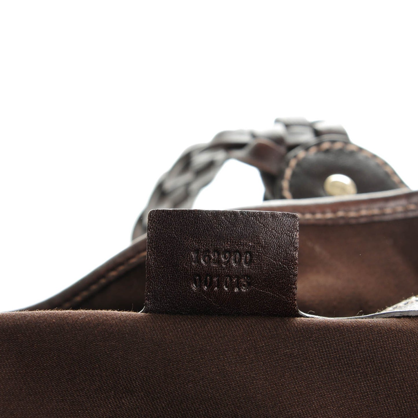 Monogram Small Pelham Shoulder Bag Dark Brown