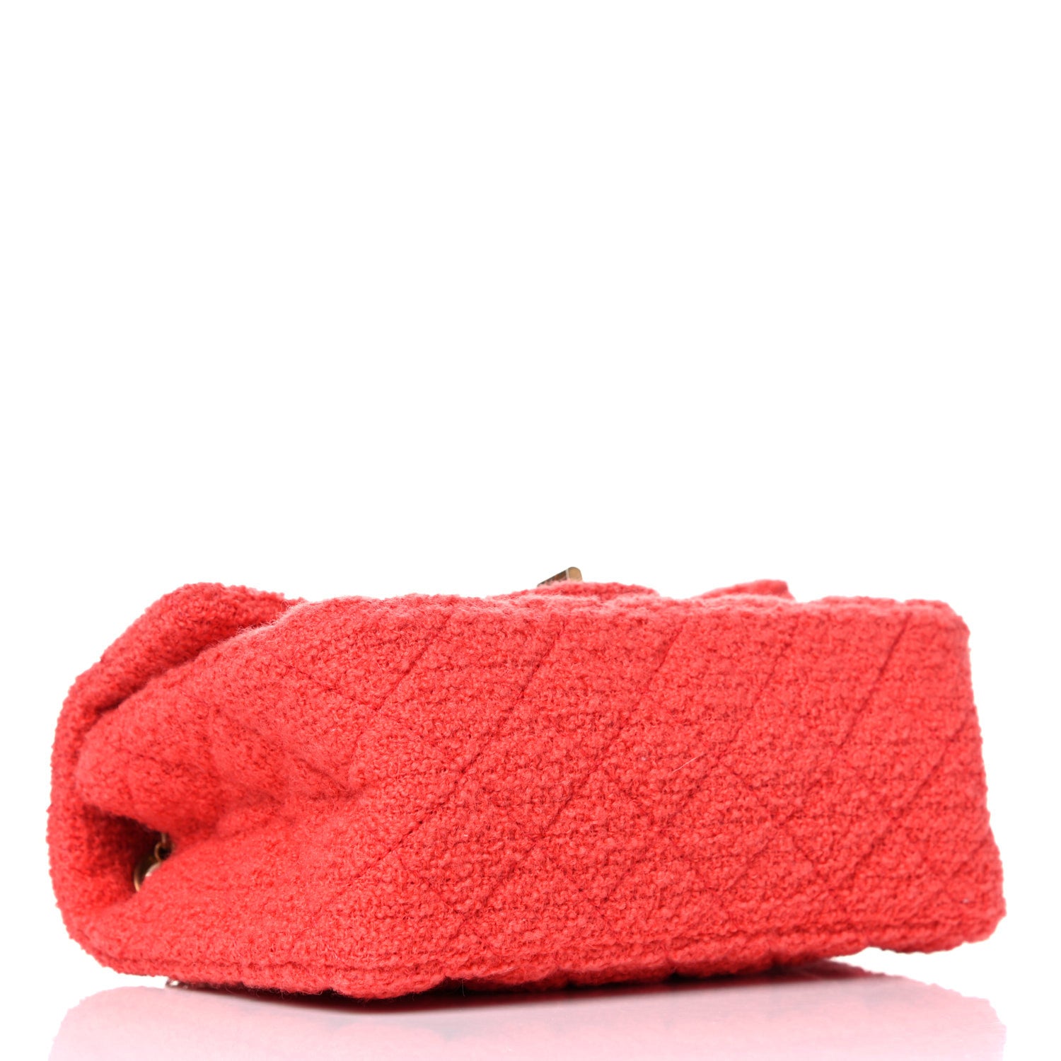 Chanel Tweed Quilted 2.55 Reissue Mini Flap Coral 5 of 13