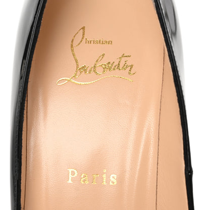 Christian Louboutin Patent New Very Prive 120 Pumps 39 Black 8 of 9
