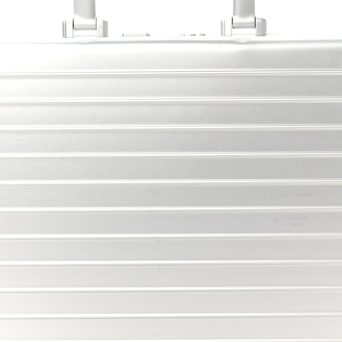 Aluminum Attache Briefcase Silver