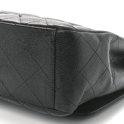 Chanel Caviar Quilted Maxi Double Flap Black 12 of 12