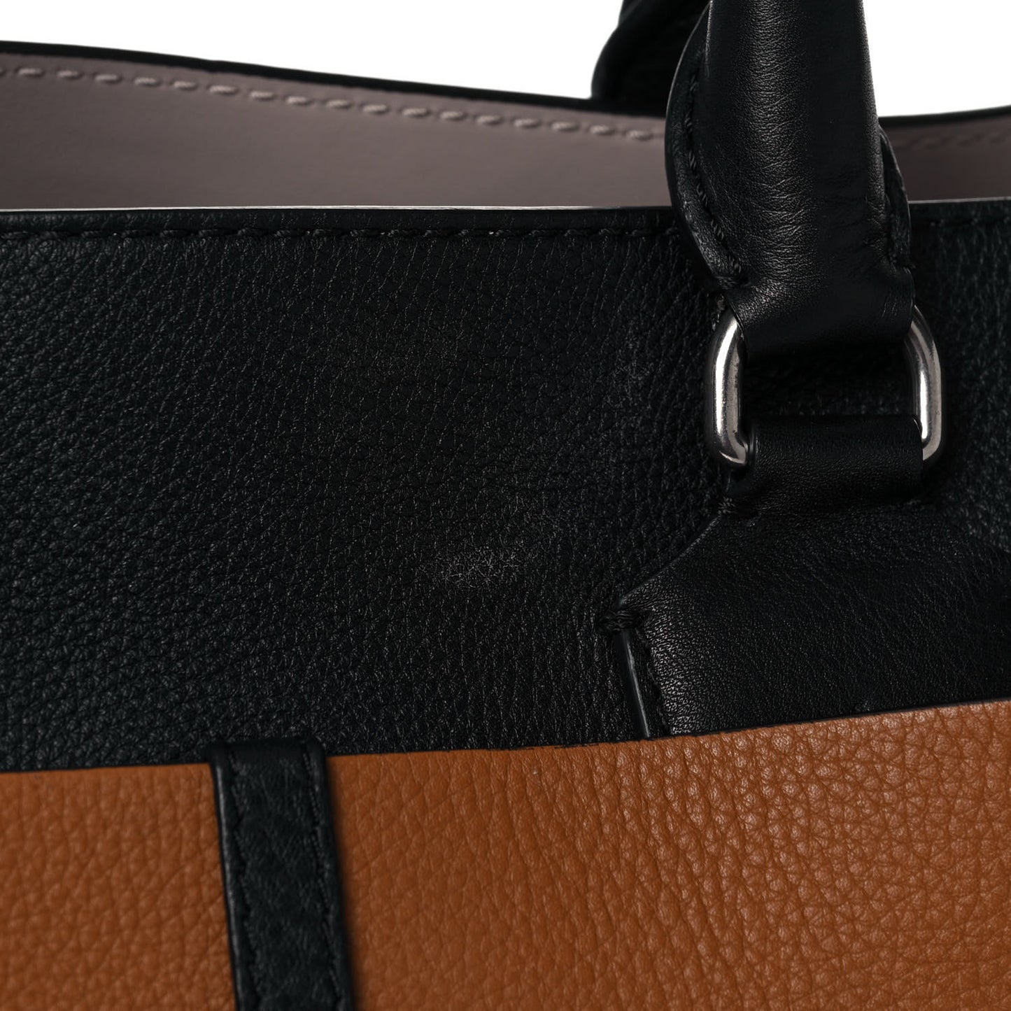 Marais Calfskin Large Belt Bag Black