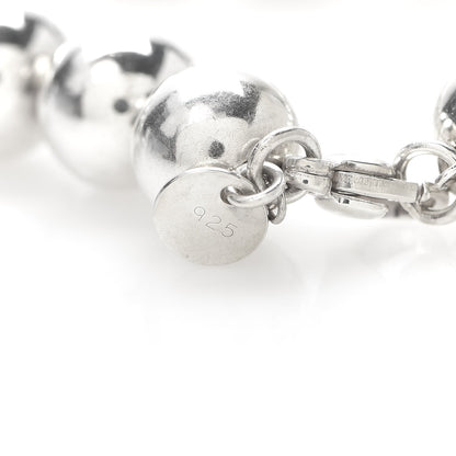 Tiffany Sterling Silver 10mm HardWear Ball Bracelet 5 of 5