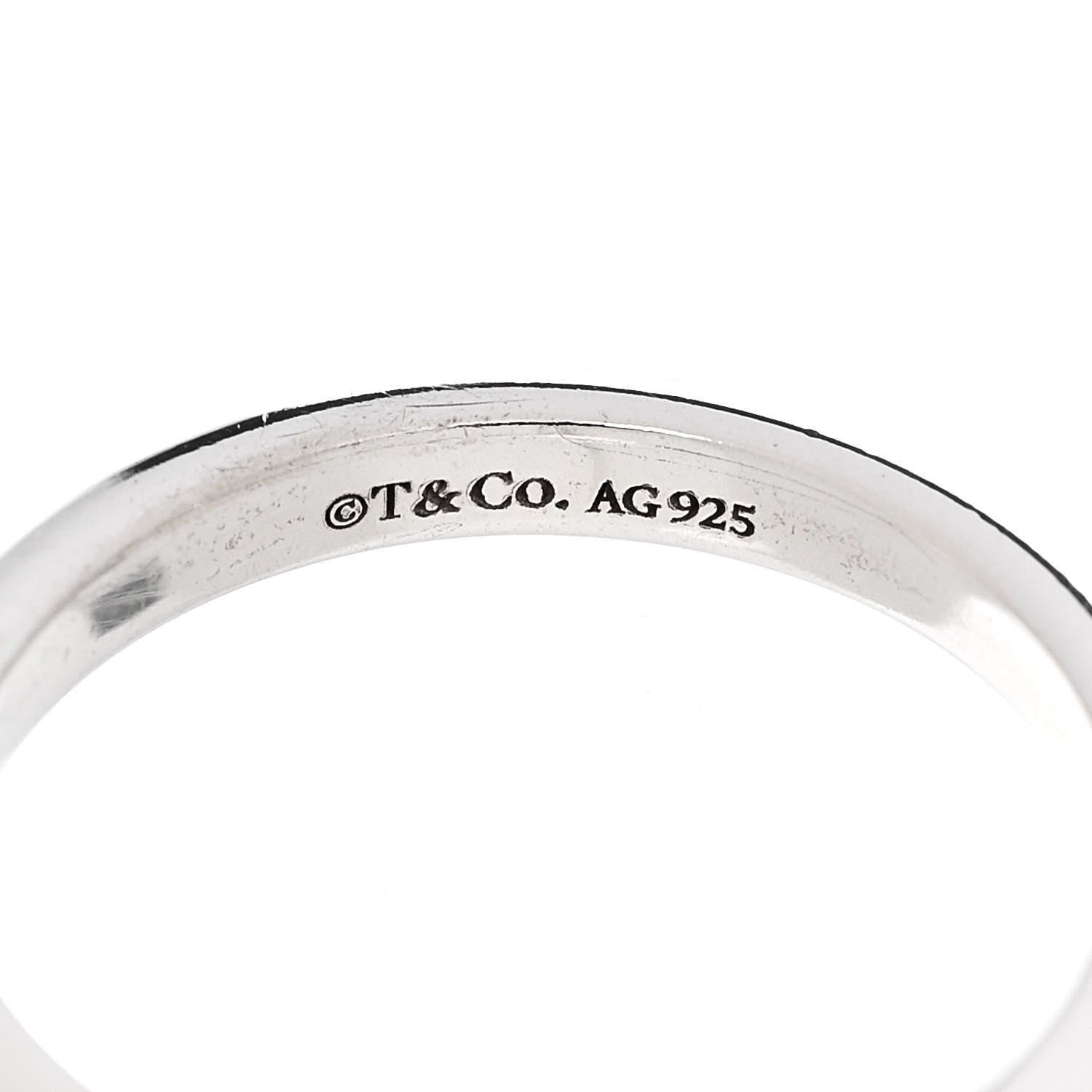 Tiffany Sterling Silver 8mm Hardwear Ball Ring 49 5 6 of 6