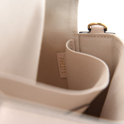 Louis Vuitton Empreinte Monogram Giant By The Pool Felicie Pochette Chain Wallet Cream Saffron 9 of 11