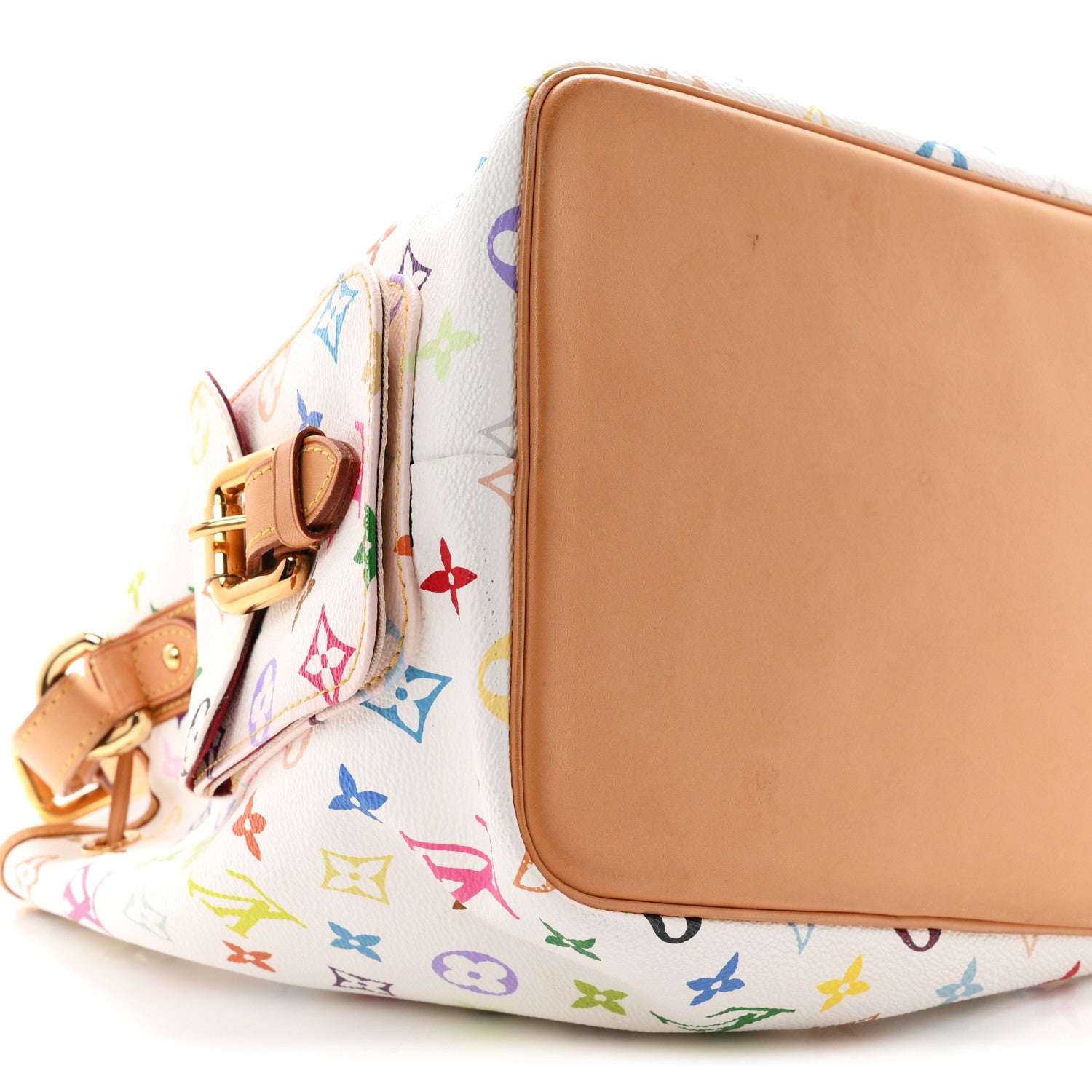 Louis Vuitton Monogram Multicolor Petit Noe White 8 of 10
