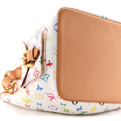Louis Vuitton Monogram Multicolor Petit Noe White 8 of 10