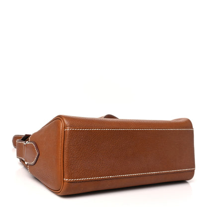 Hermes Barenia Faubourg Kelly Messenger PM Fauve 4 of 12