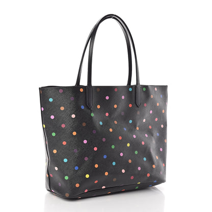 Givenchy Textured Coated Canvas Medium Dots Print Antigona Tote Black 4 of 9