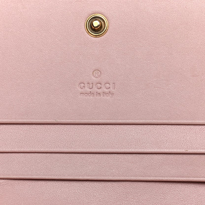 Gucci Calfskin Matelasse GG Marmont Card Case Perfect Pink 6 of 7