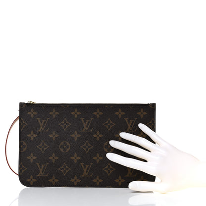Louis Vuitton Monogram Neverfull MM GM Pochette 2 of 8