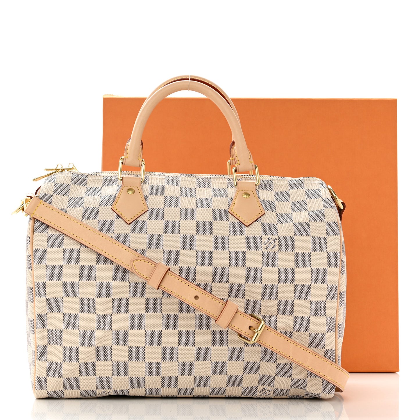Damier Azur Speedy Bandouliere 30