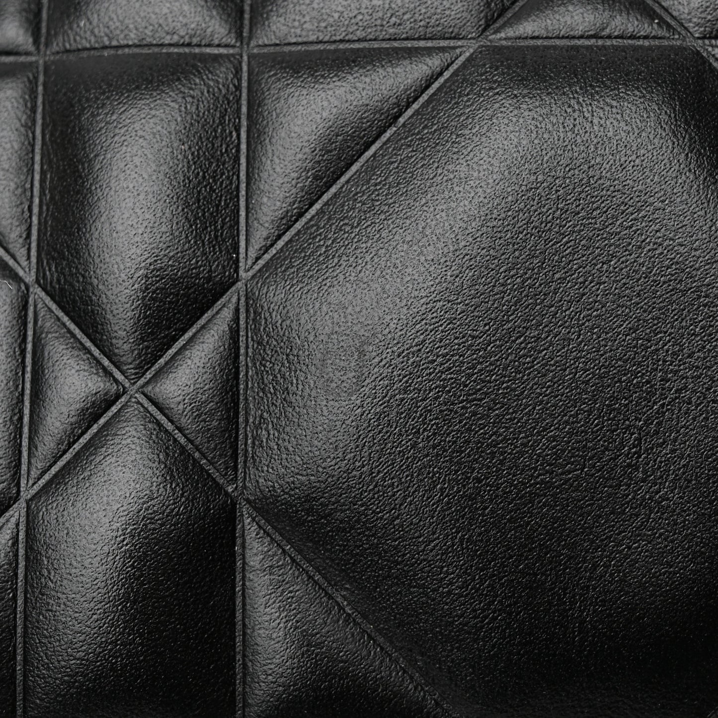 Lambskin Cannage Medium Dior Vibe Zip Bowling Bag Black White