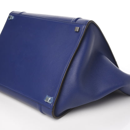 Celine Supple Calfskin Medium Phantom Luggage Indigo 6 of 9