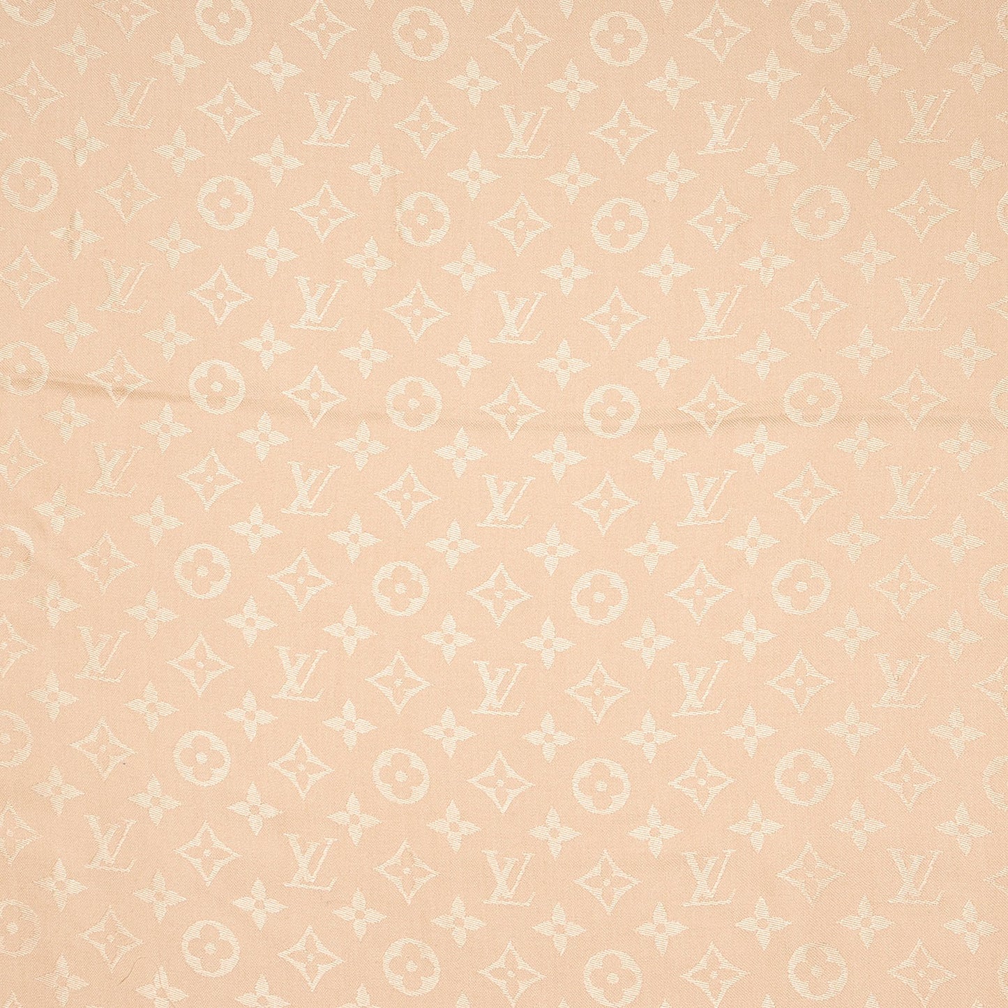 Silk Wool Monogram Shawl