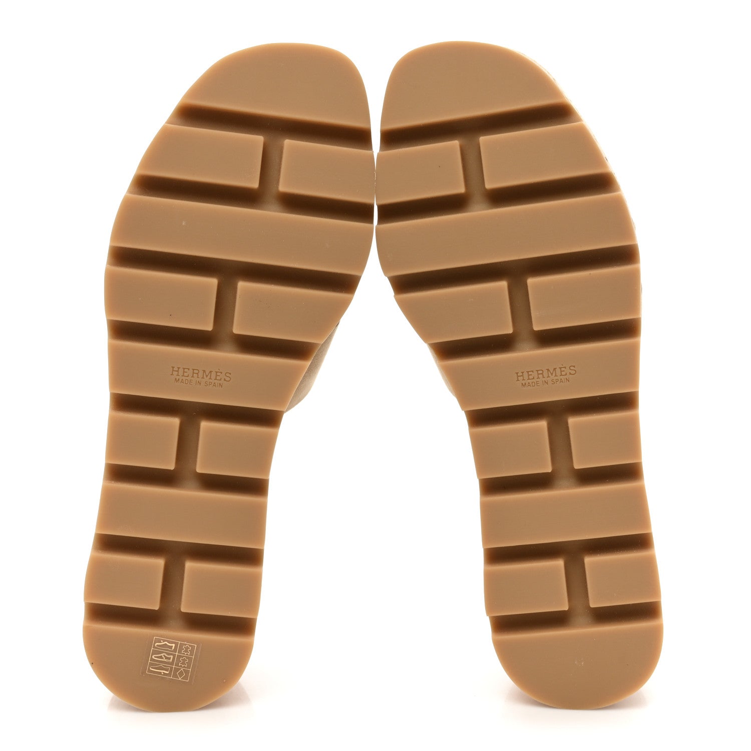 Hermes Suede Goatskin Cork Eze 30 Sandals 38 Beige Argile 5 of 11
