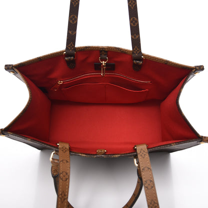 Louis Vuitton Reverse Monogram Giant Onthego MM 5 of 9