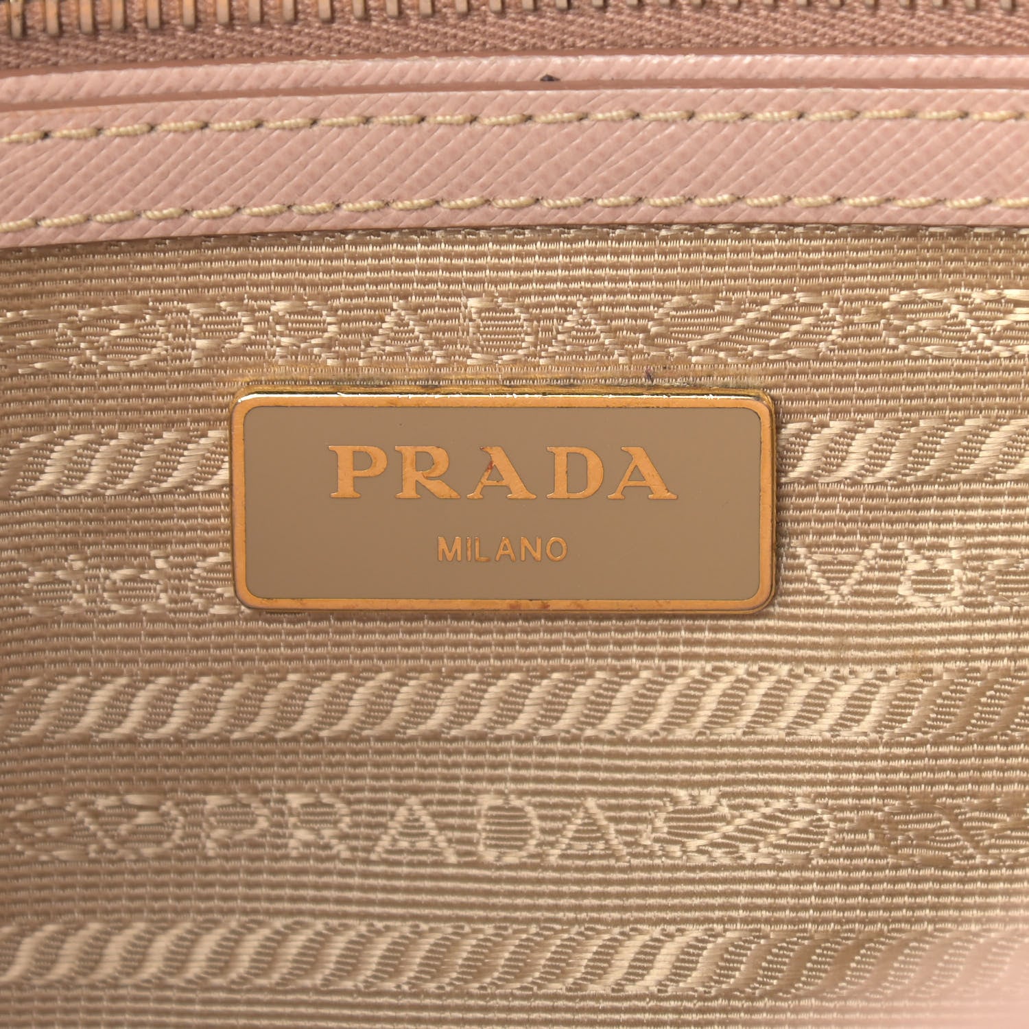 Prada Saffiano Small Galleria Double Zip Tote Cammeo 12 of 23