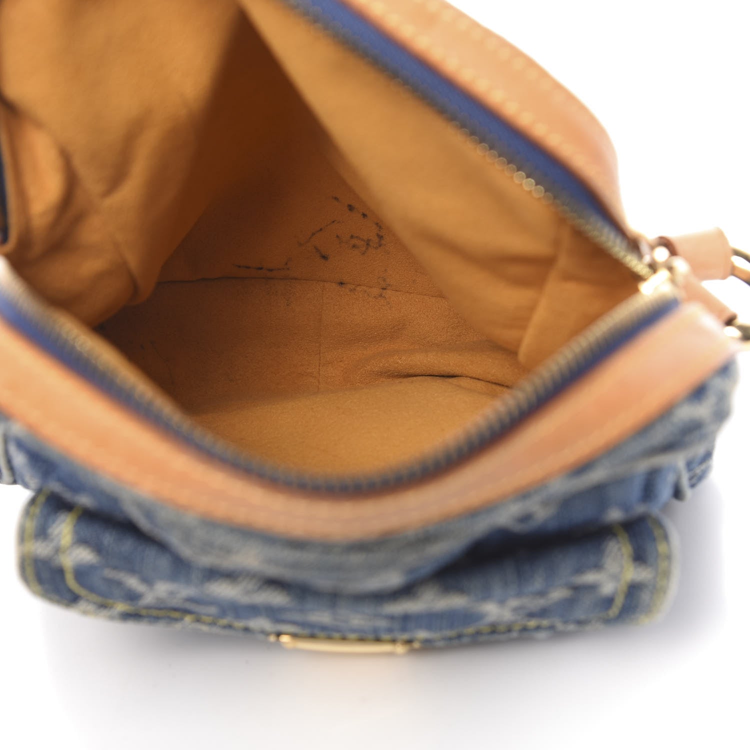 Louis Vuitton Denim Camera Bag Blue 5 of 11
