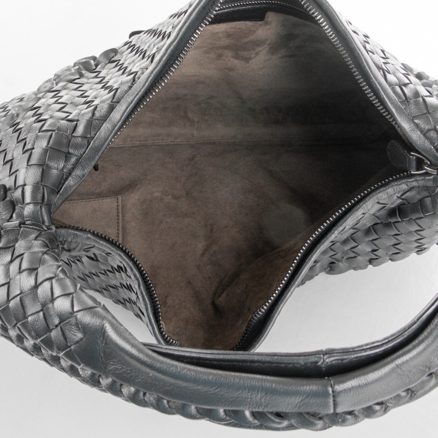Bottega Veneta Nappa Intrecciato Large Miniode Hobo Nero Black 5 of 8