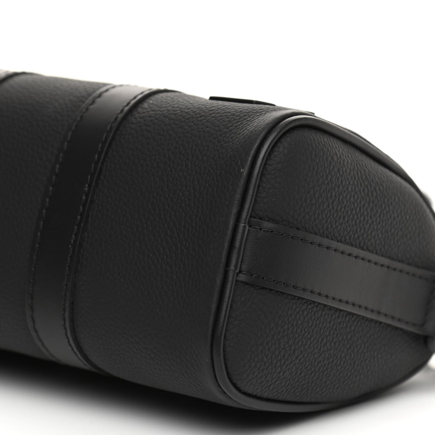 Grained Calfskin Aerogram Keepall XS Black