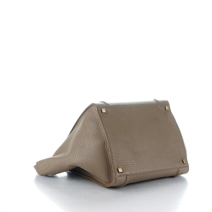 Celine Bullhide Medium Phantom Luggage Taupe 4 of 13