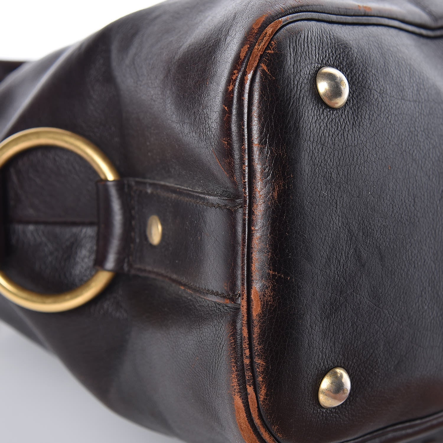 Saint Laurent Calfskin Large Muse Dark Brown 11 of 30