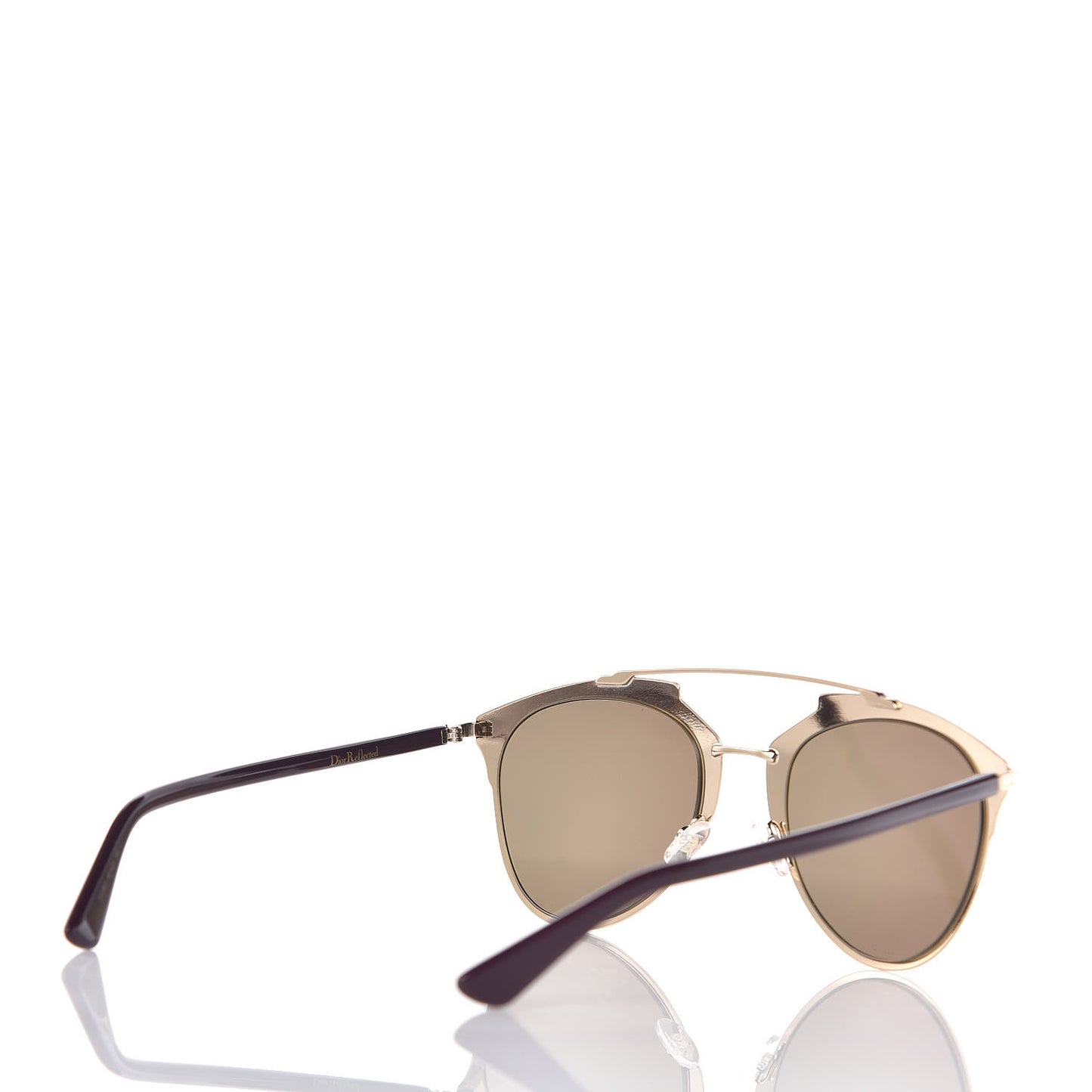 Reflected Sunglasses Gold