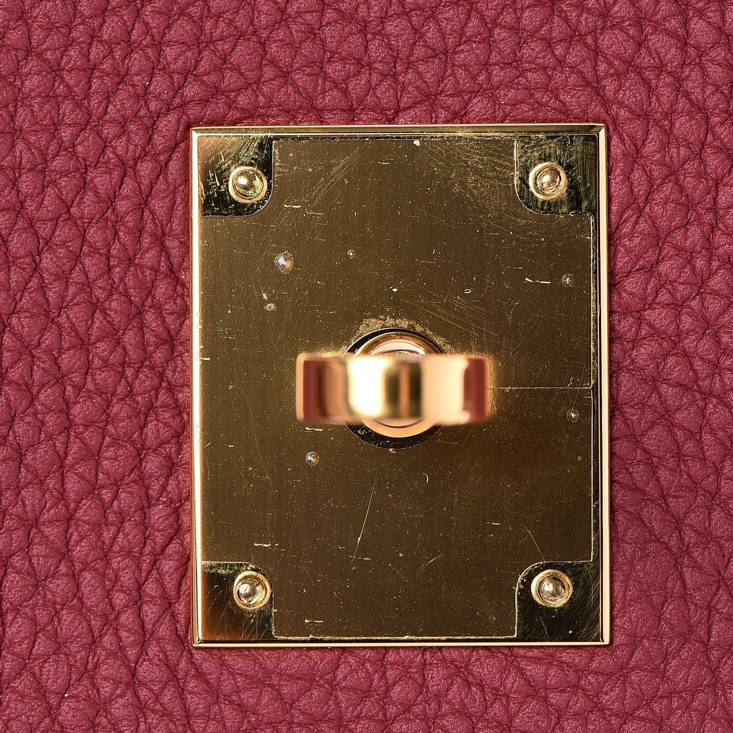 Togo Birkin 30 Rouge Grenat