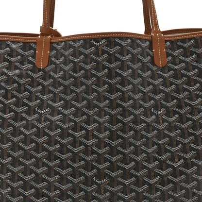 Goyard Goyardine Saint Louis GM Black Gold 9 of 11