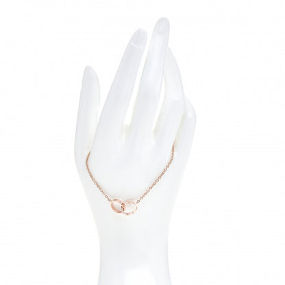 Cartier 18K Pink Gold Interlocking LOVE Bracelet 2 of 5