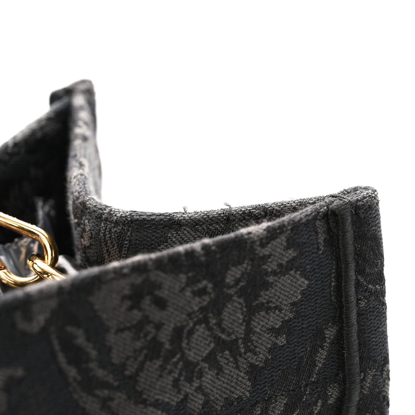Jacquard Barocco Medium Athena Tote Black