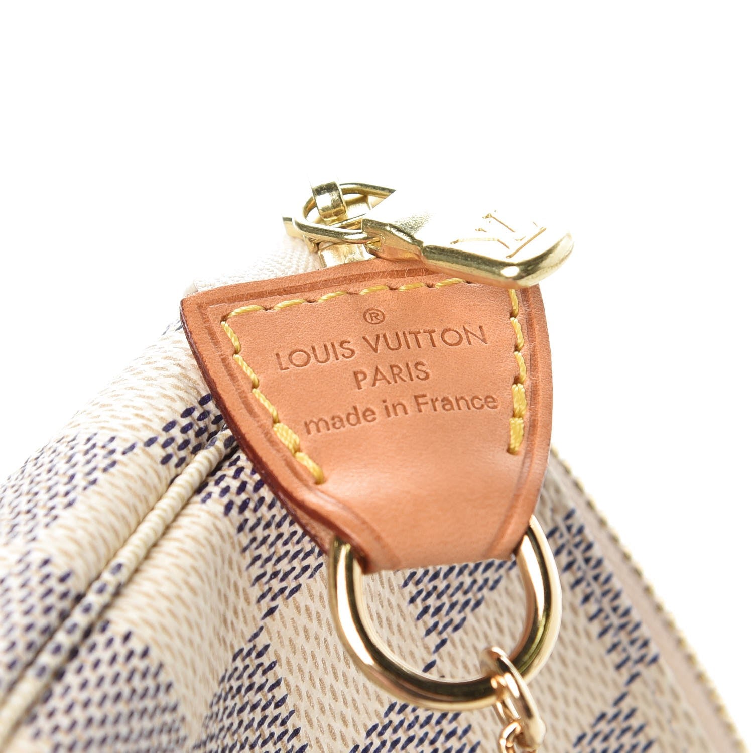 Louis Vuitton Damier Azur Mini Pochette Accessories 6 of 8