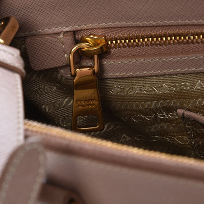 Prada Saffiano Medium Galleria Double Zip Tote Cammeo 9 of 14
