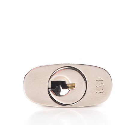 Louis Vuitton Polished Silver Lock and Key Set 4 of 5