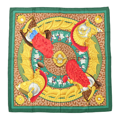 Hermes Silk Casques Et Plumets Scarf 90 2 of 14
