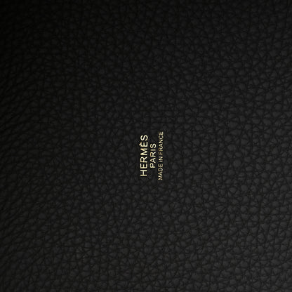 Hermes Taurillon Clemence Picotin Lock 18 PM Gris Meyer 6 of 10