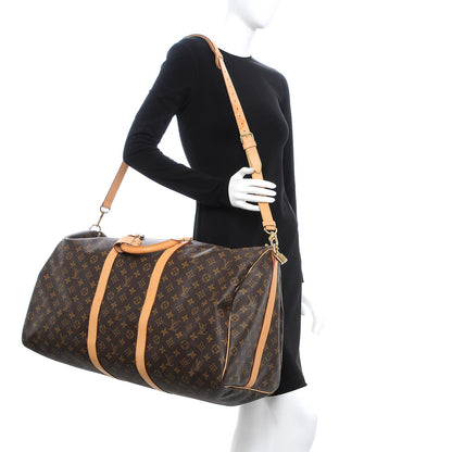 Louis Vuitton Monogram Keepall Bandouliere 60 2 of 13
