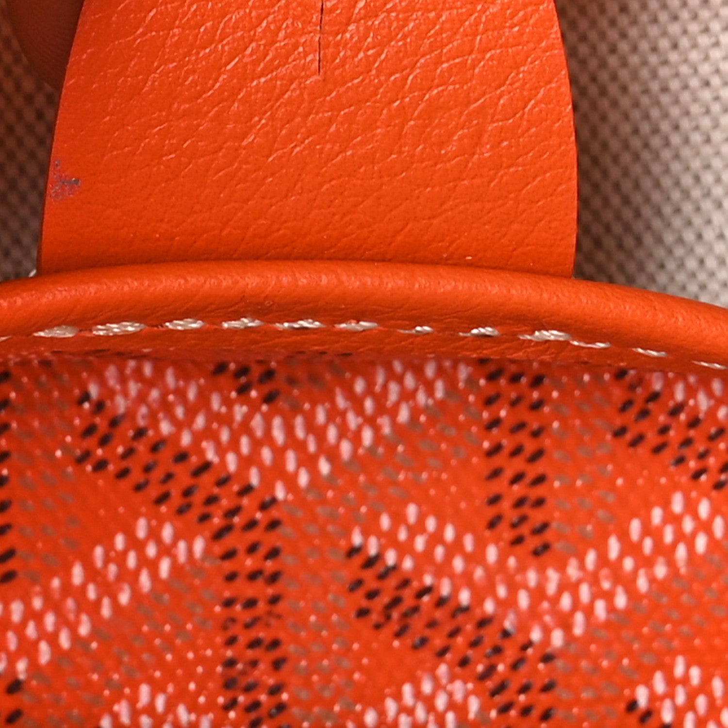 Goyard Goyardine Artois MM Orange 7 of 13